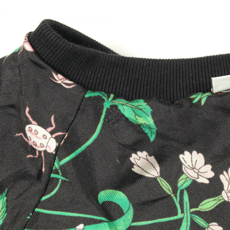 GUCCI 網球長版開襟外套，棉滌混紡，黑綠紅三色，二手，S碼-7