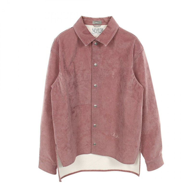 Dior DIOR × TRAVIS SCOTT CACTUS JACK 襯衫式外套 其他外套 283D493BY512 棉 紫色 二手 男款-0