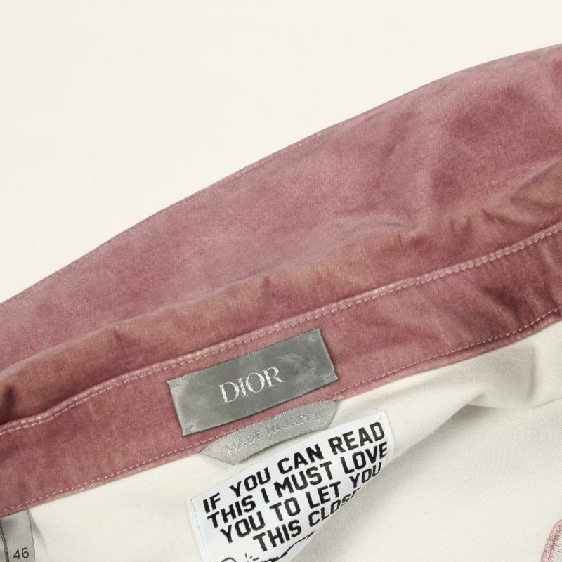 Dior DIOR × TRAVIS SCOTT CACTUS JACK 襯衫式外套 其他外套 283D493BY512 棉 紫色 二手 男款-6