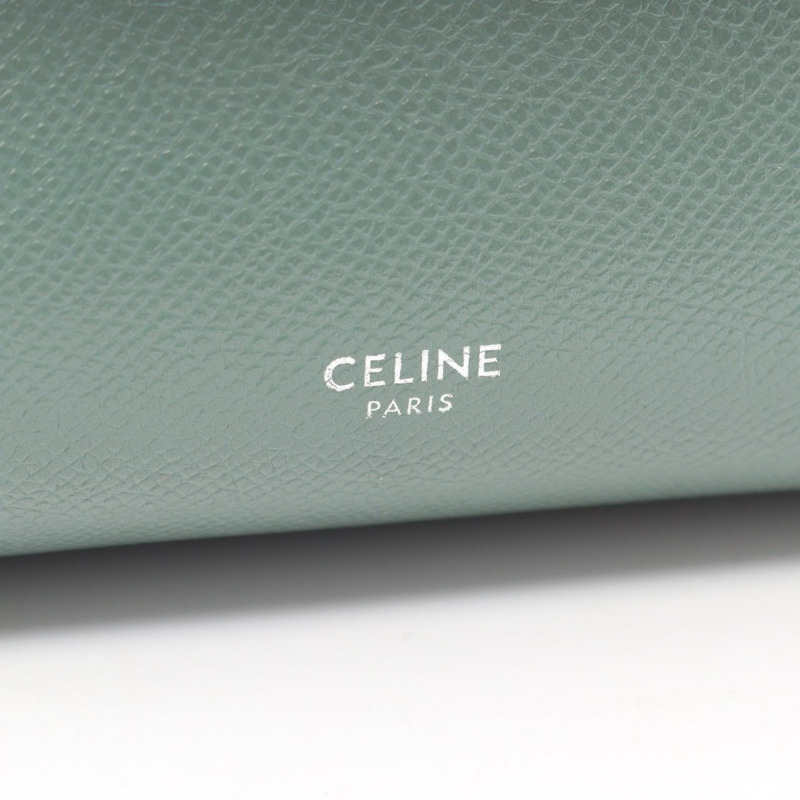 CELINE BELT BAG MICRO 單肩斜背包 手提包 皮革 薄荷綠 二手 女士-3