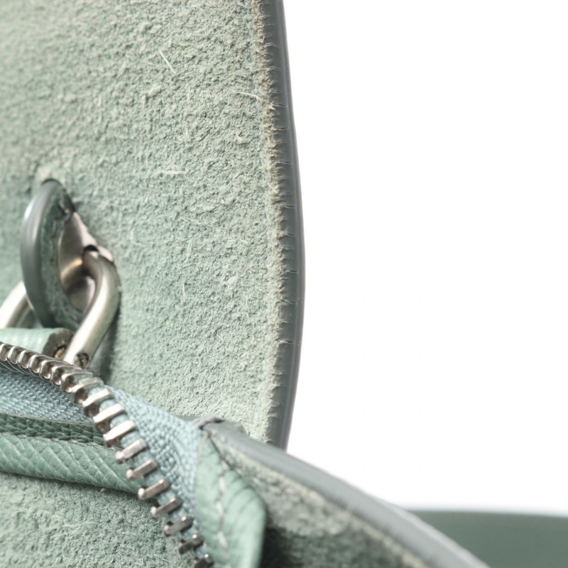 CELINE BELT BAG MICRO 單肩斜背包 手提包 皮革 薄荷綠 二手 女士-12