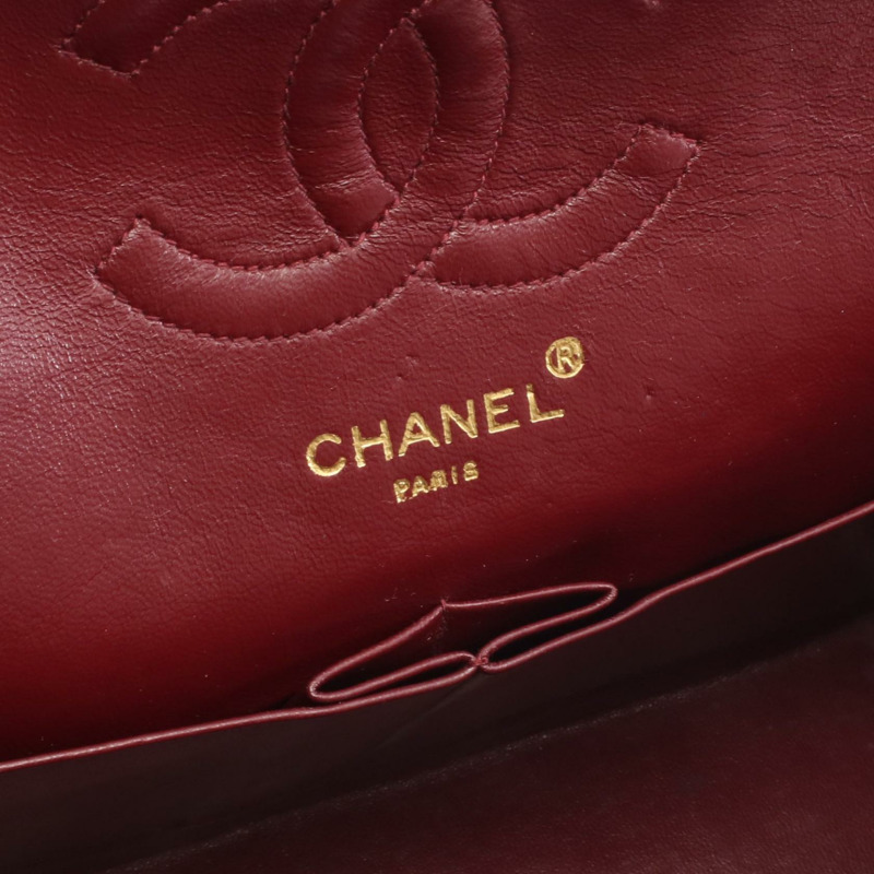 香奈兒 (CHANEL) Matelasse Paris 限量版 W 翻蓋鏈條肩背包 A03570 羊皮 BK 二手-3