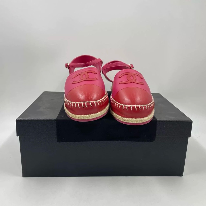 Chanel shoes 漁夫鞋 40碼 全新閑置-1