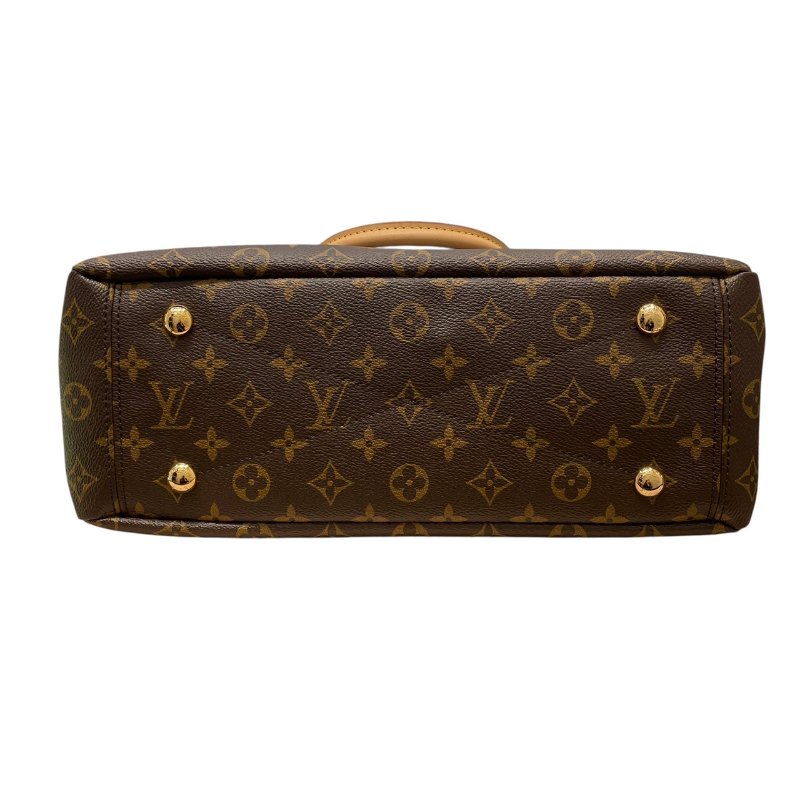 LOUIS VUITTON 路易威登 M41175 PALLAS MM 兩用包 PVC帆布 老花 粉色-5