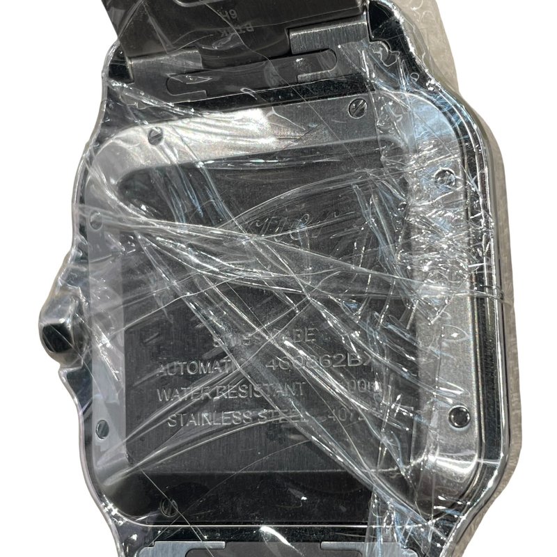 CARTIER 卡地亞 SANTOS 山度士 腕表 40mm 不鏽鋼 自動機械錶-3