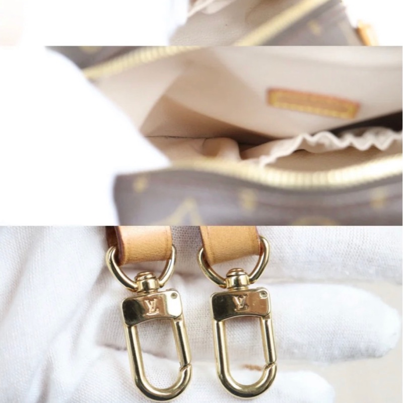 「JL精品代購」9新 LV 老花飯盒包-11