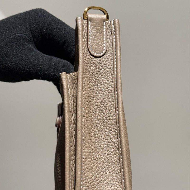 【全新現貨】Hermès Evelyne 23 K刻 大象灰金扣-3