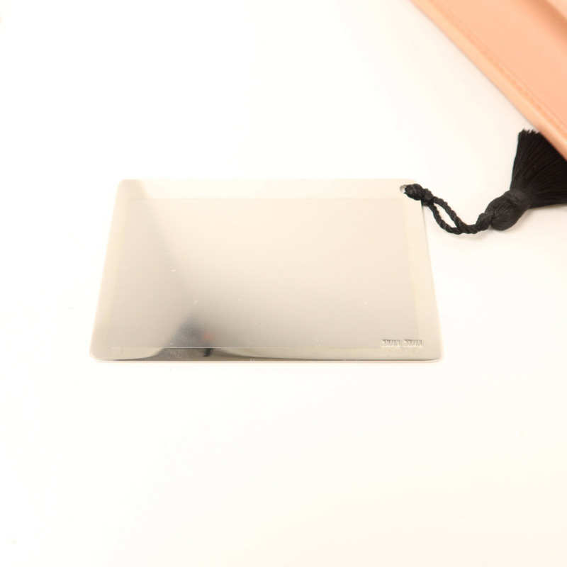 Miu Miu 羊皮皮革Mateiasse Delice銀扣鏈帶肩背袋-14