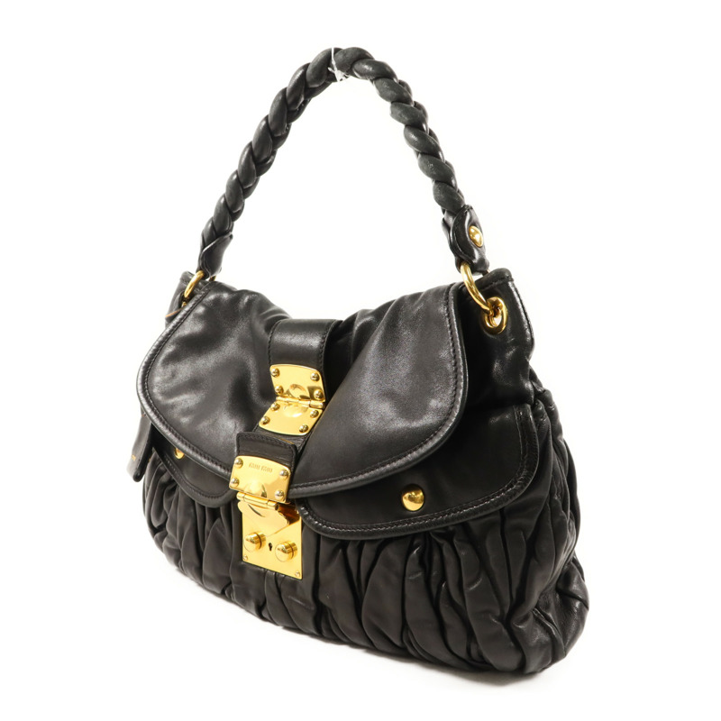 Valentino 牛皮皮革Rockstud Shoulder Bag手拿肩背兩用袋-2