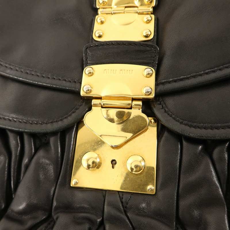 Valentino 牛皮皮革Rockstud Shoulder Bag手拿肩背兩用袋-9