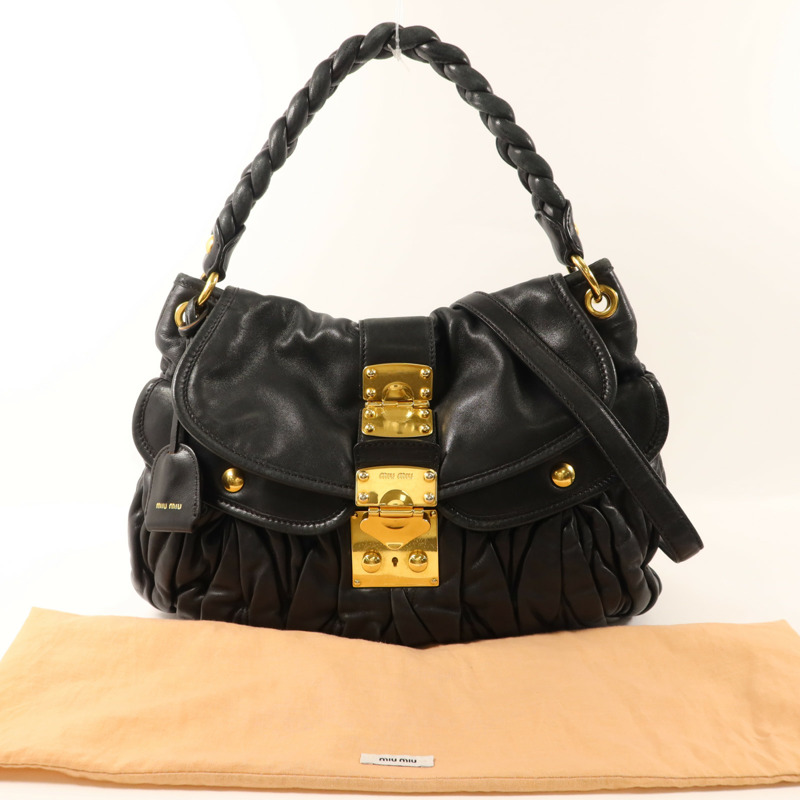 Valentino 牛皮皮革Rockstud Shoulder Bag手拿肩背兩用袋-19