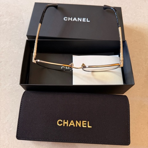 全新Chanel 香奈兒CH2216光學眼鏡 金屬鏡架 小香