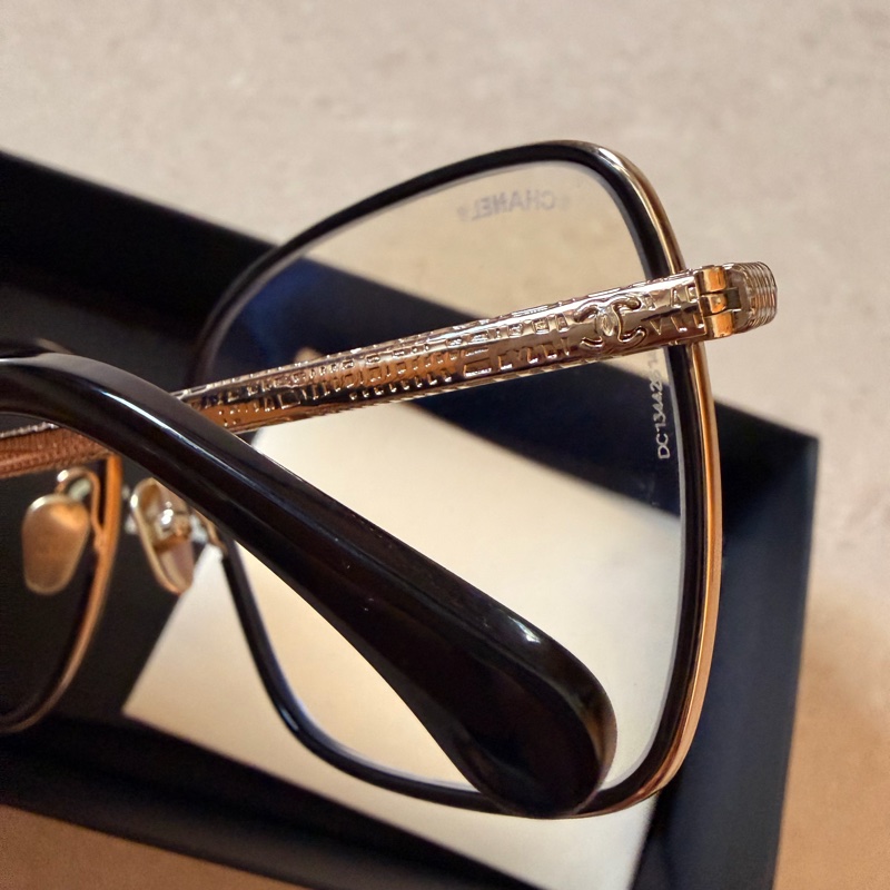 全新Chanel 香奈兒CH2216光學眼鏡 金屬鏡架 小香-4