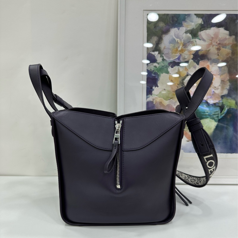 Loewe羅意威 紫色吊床 hammock bag小號-2