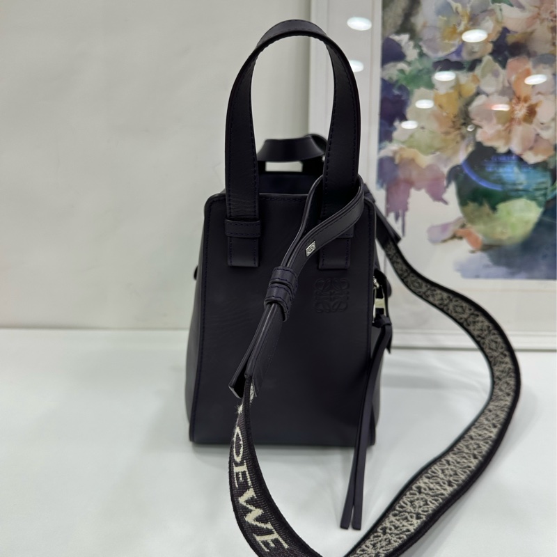 Loewe羅意威 紫色吊床 hammock bag小號-4