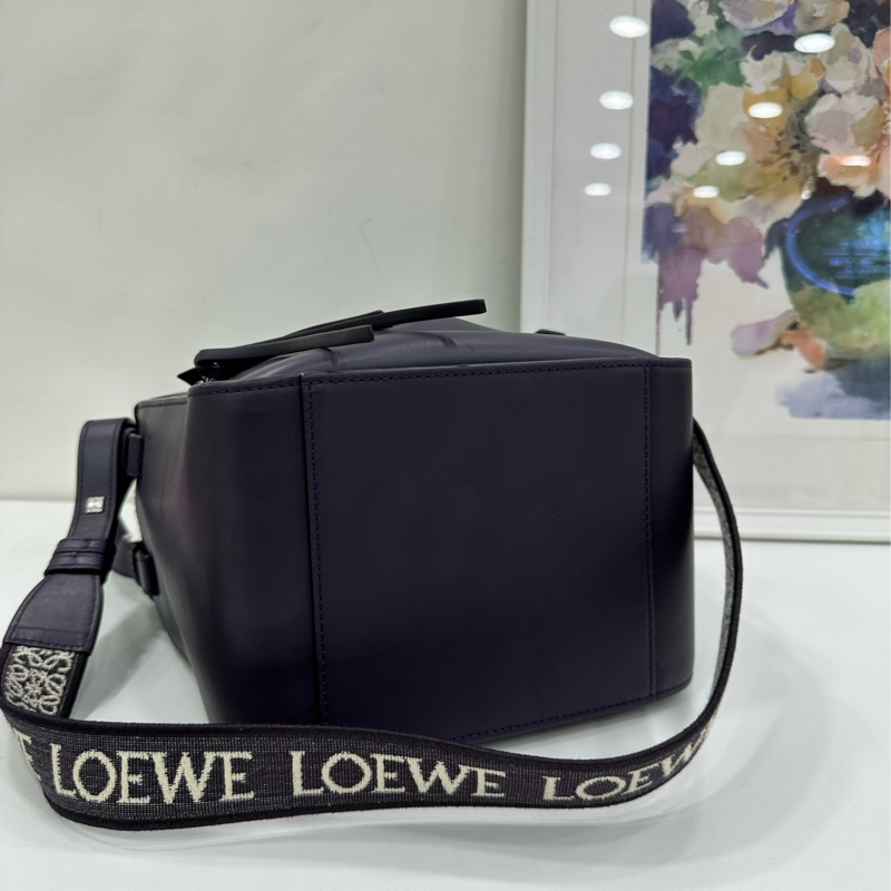 Loewe羅意威 紫色吊床 hammock bag小號-5