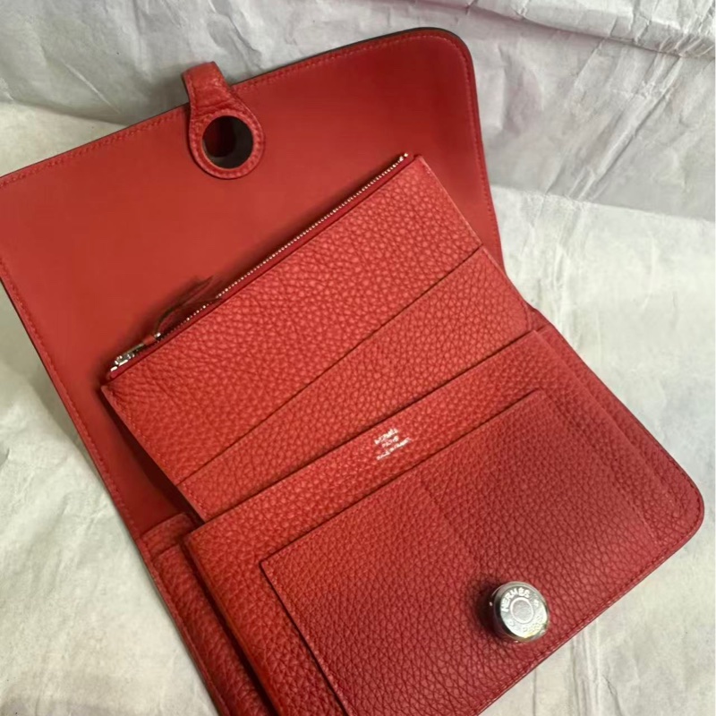 爱马仕(Hermès)Dogon Duo GM 长款钱包-5