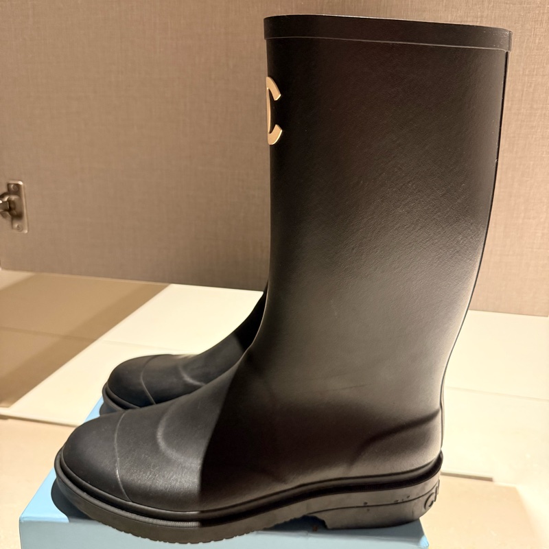 Chanel 雨靴 雨鞋 41號-1