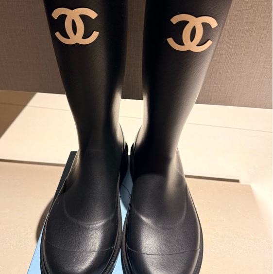 Chanel 雨靴 雨鞋 41號-5