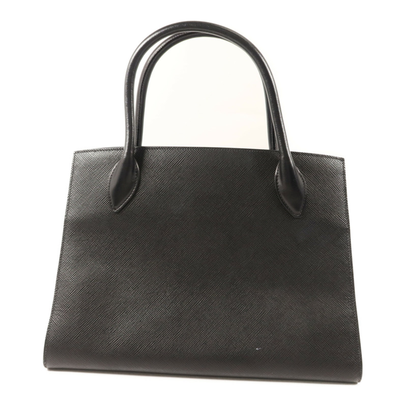 PRADA 牛皮皮革2 Way Shoulder金扣手挽肩背兩用袋-1