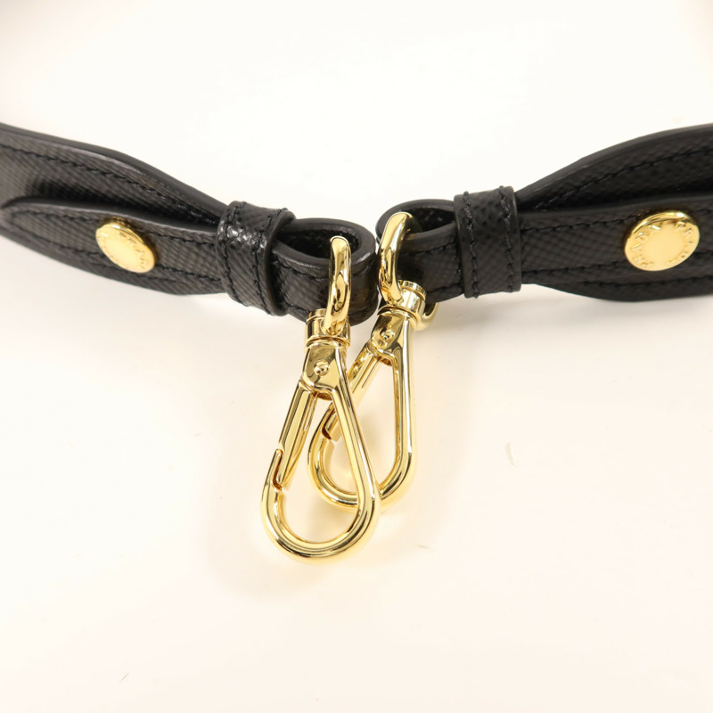 PRADA 牛皮皮革2 Way Shoulder金扣手挽肩背兩用袋-12