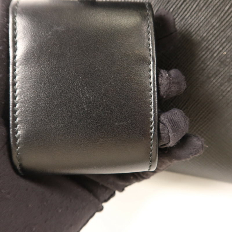 PRADA 牛皮皮革2 Way Shoulder金扣手挽肩背兩用袋-18