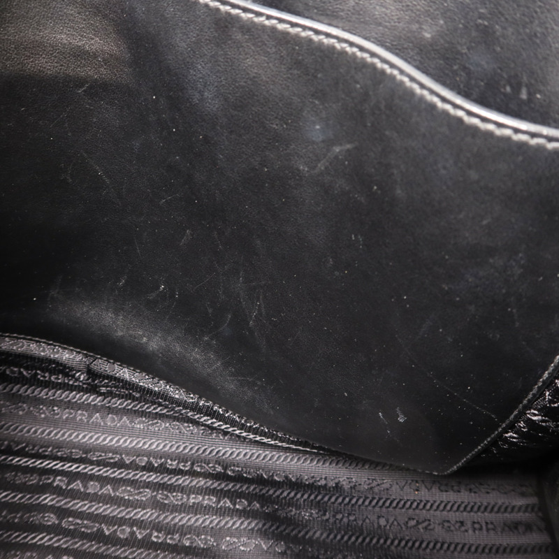 PRADA 牛皮皮革2 Way Shoulder金扣手挽肩背兩用袋-20