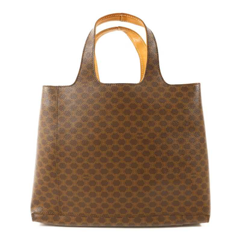 CELINE 塗層帆布Handbag金扣手挽袋-1