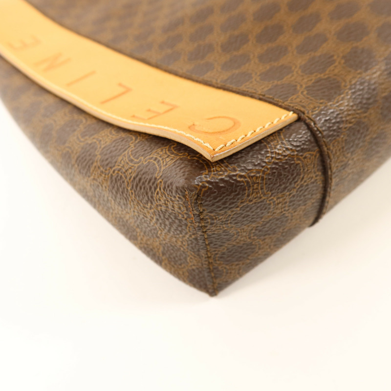 CELINE 塗層帆布Handbag金扣手挽袋-11