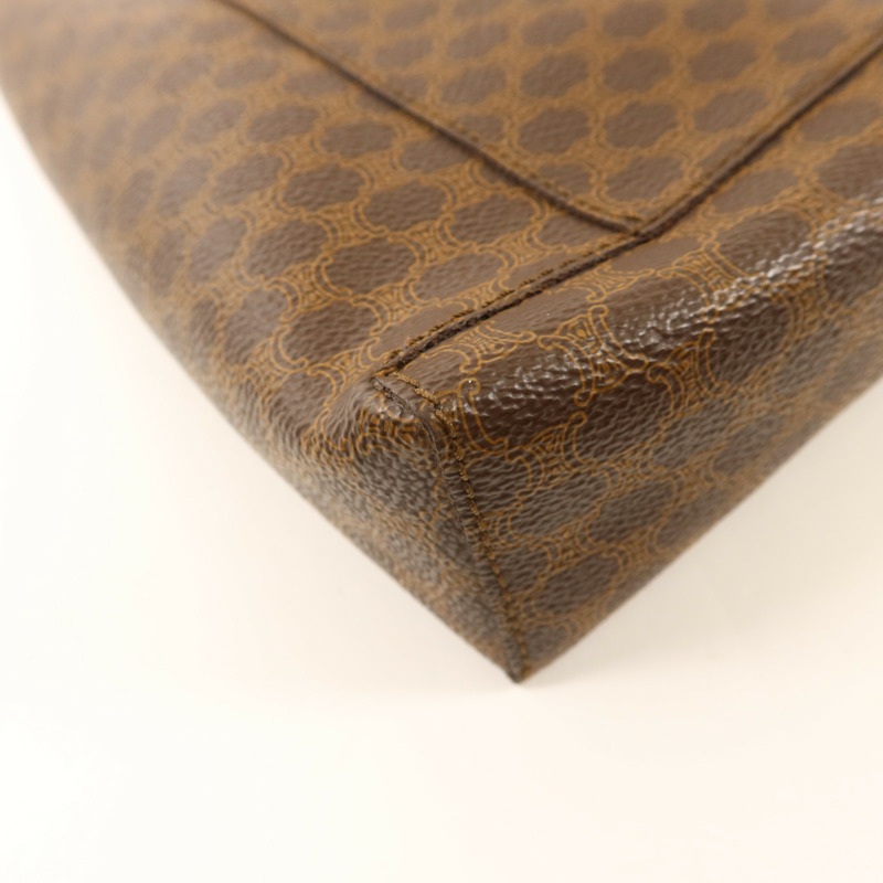 CELINE 塗層帆布Handbag金扣手挽袋-13