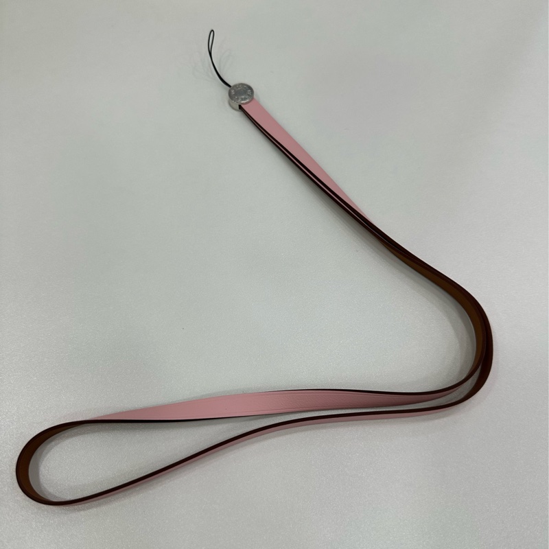 Hermes 愛馬仕 手機繩 掛繩 W刻 全新-1