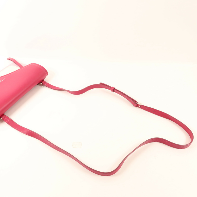 GIVENCHY 牛皮皮革Duetto銀扣肩背袋-4