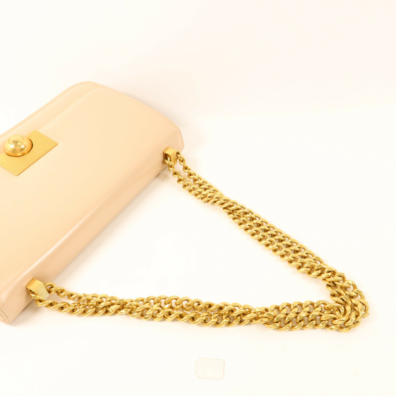 BOTTEGA VENETA 牛皮皮革Chain Shoulder Bag金扣鏈帶肩背袋-4