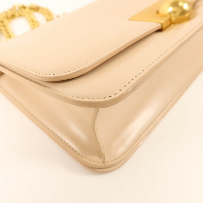 BOTTEGA VENETA 牛皮皮革Chain Shoulder Bag金扣鏈帶肩背袋-15