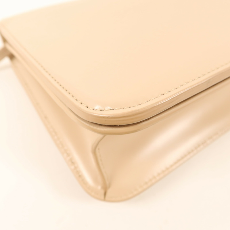 BOTTEGA VENETA 牛皮皮革Chain Shoulder Bag金扣鏈帶肩背袋-17