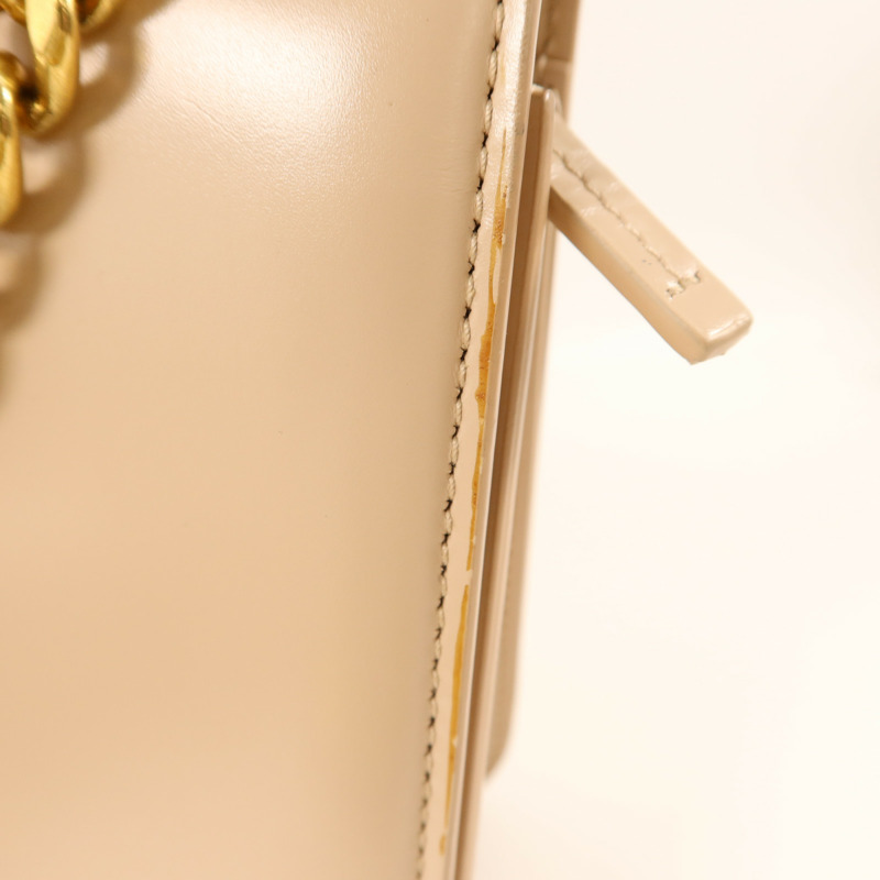 BOTTEGA VENETA 牛皮皮革Chain Shoulder Bag金扣鏈帶肩背袋-21