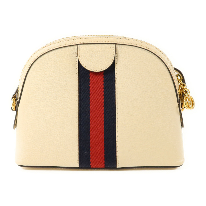 GUCCI 牛皮皮革GG Suptrme Ophidia金扣肩背袋-1