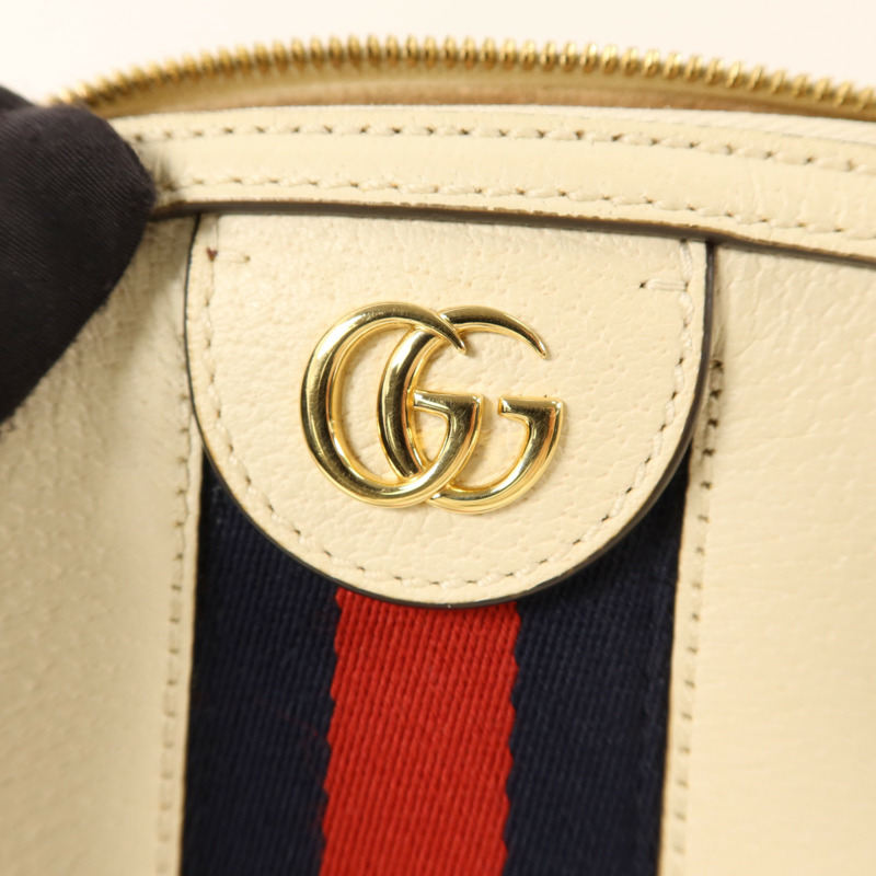 GUCCI 牛皮皮革GG Suptrme Ophidia金扣肩背袋-10