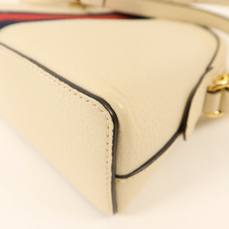 GUCCI 牛皮皮革GG Suptrme Ophidia金扣肩背袋-13