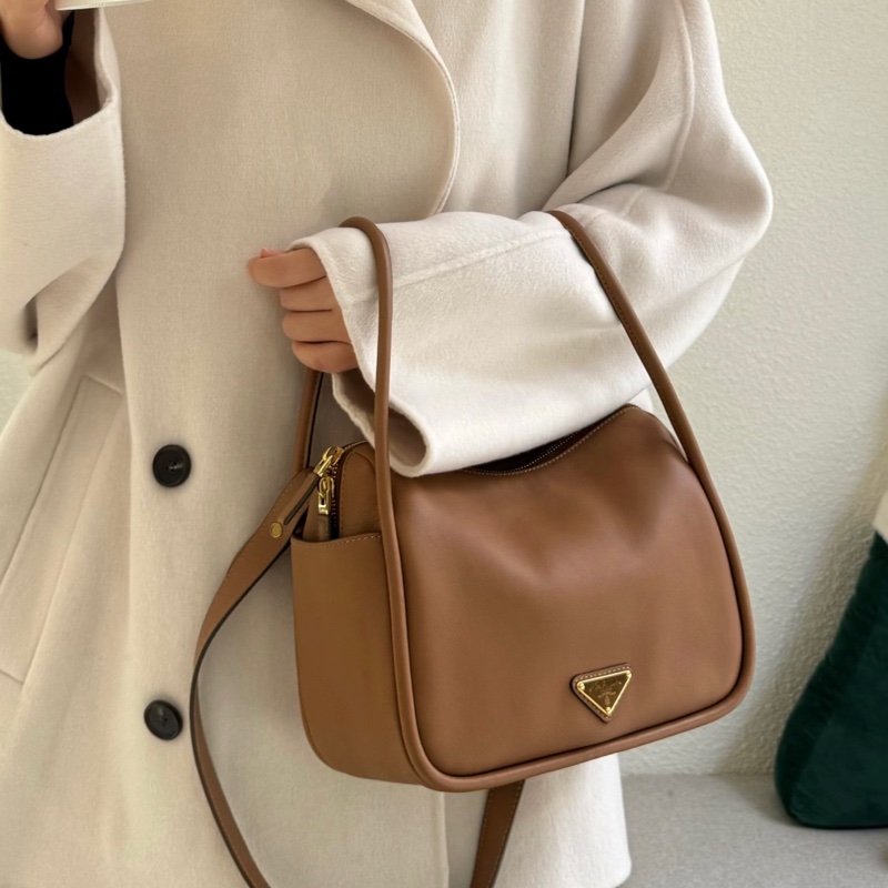 Prada Darling牛皮手提斜挎包 約25×18 輕微使用感 無明顯瑕疵,-2