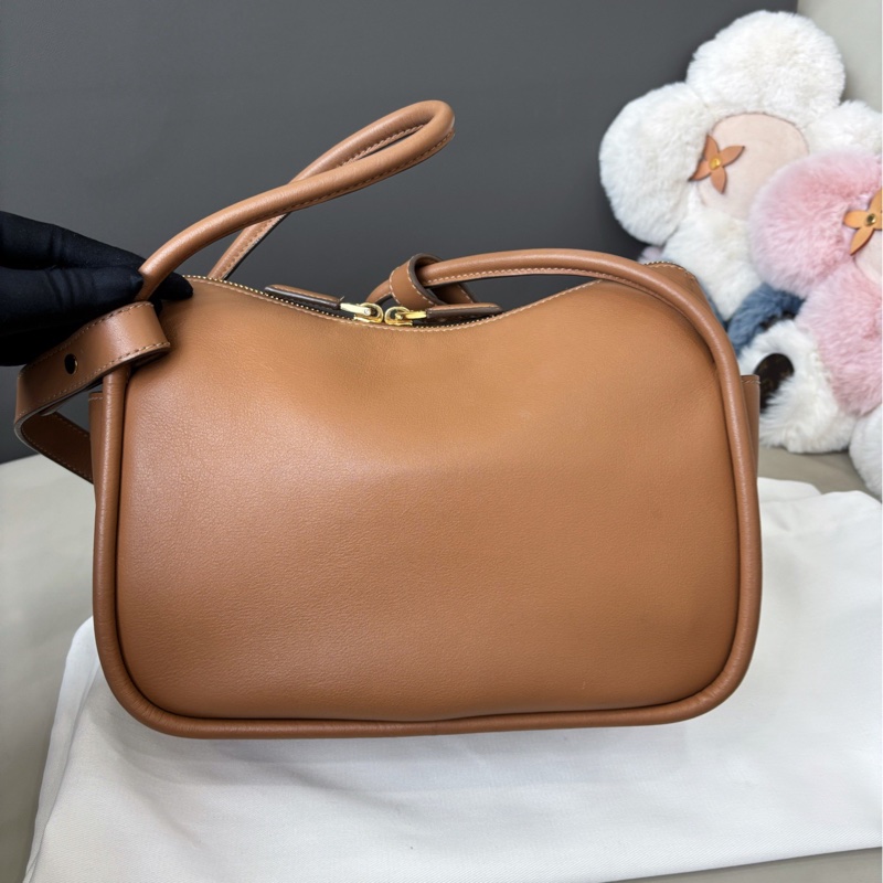 Prada Darling牛皮手提斜挎包 約25×18 輕微使用感 無明顯瑕疵,-6