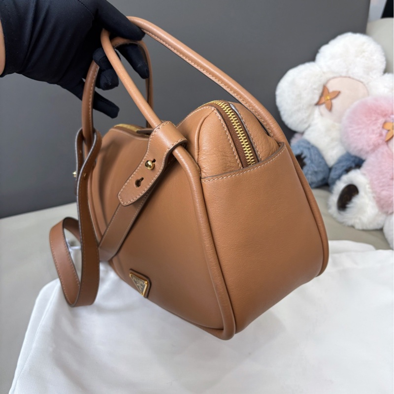 Prada Darling牛皮手提斜挎包 約25×18 輕微使用感 無明顯瑕疵,-7