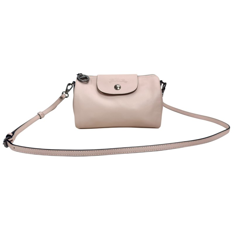 LONGCHAMP Pliage 皮革 斜揹袋-0