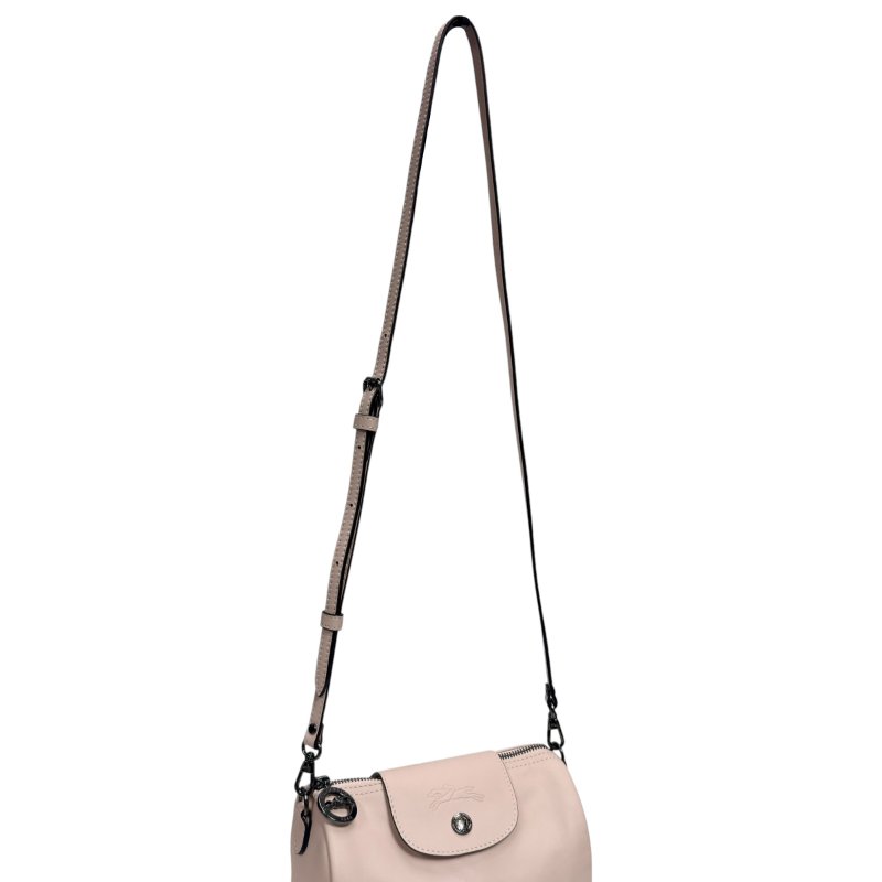 LONGCHAMP Pliage 皮革 斜揹袋-2