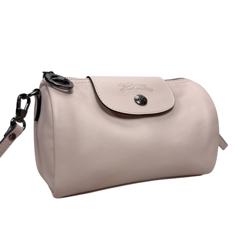 LONGCHAMP Pliage 皮革 斜揹袋-5