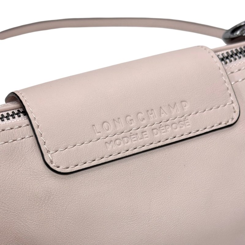 LONGCHAMP Pliage 皮革 斜揹袋-8