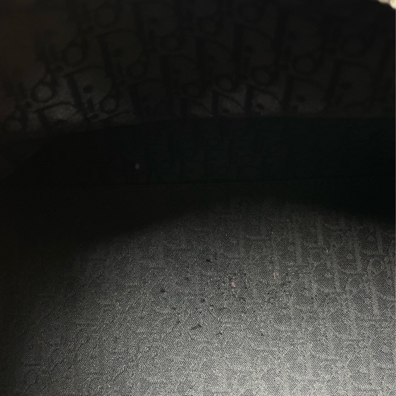 ▪️富貴選物FUGUEI▪️DIOR 黑蕾絲皮革雕花秀款 黛妃包LaDY DIOR 銀扣-19