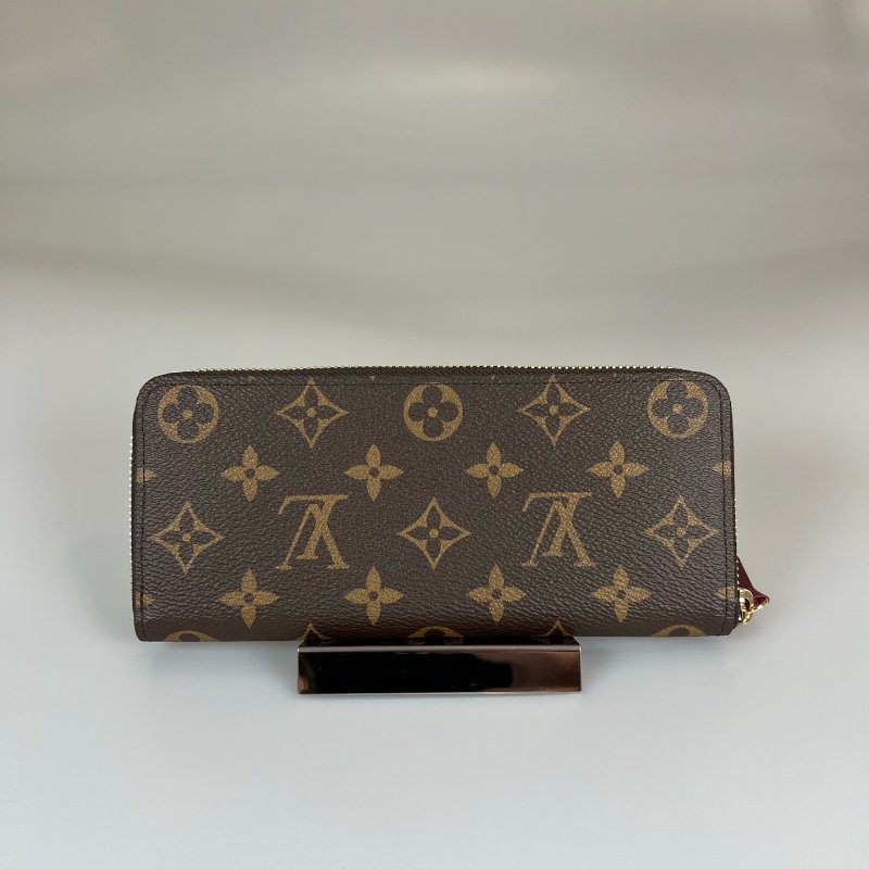 LV M60742/晶片款 紅老花ㄇ拉長夾-1