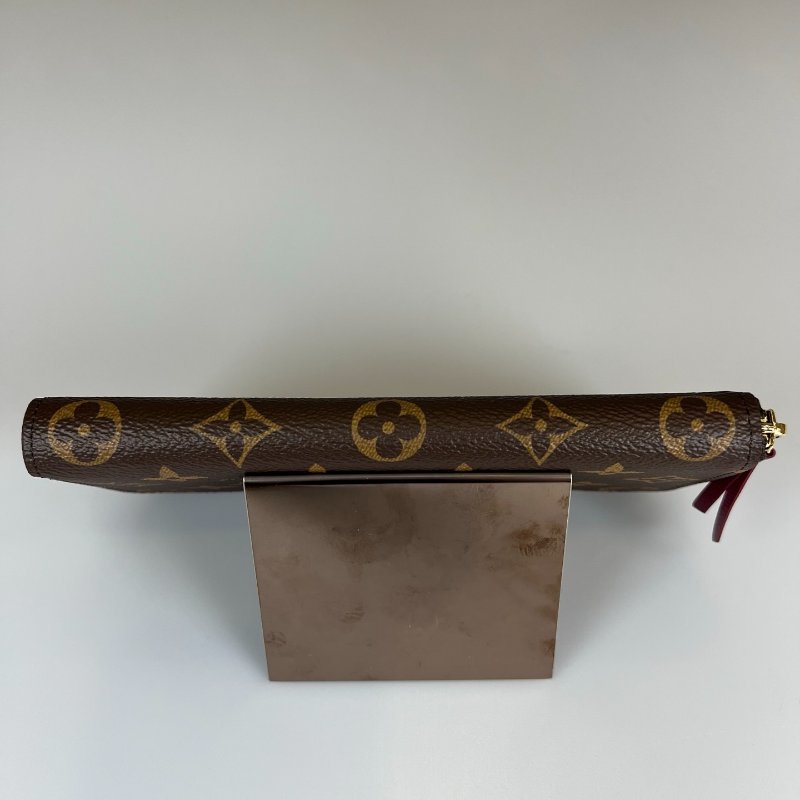 LV M60742/晶片款 紅老花ㄇ拉長夾-4