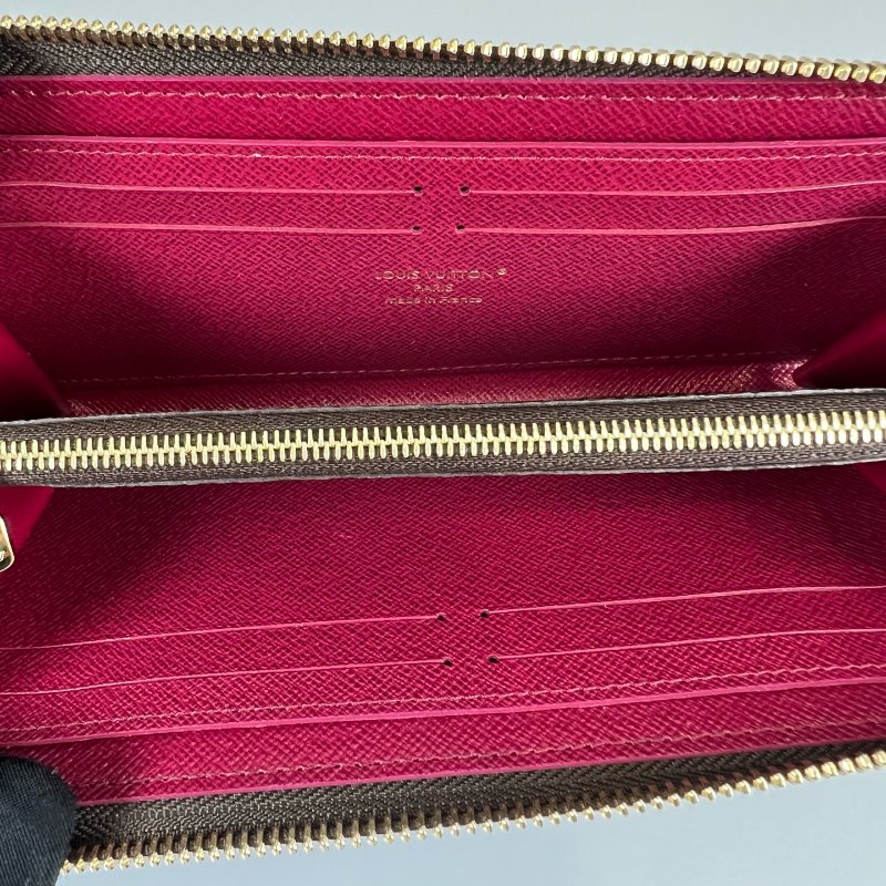 LV M60742/晶片款 紅老花ㄇ拉長夾-5